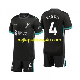 Fotbalový Dres Liverpool Virgil 4 Dětské Venkovní 2024/25